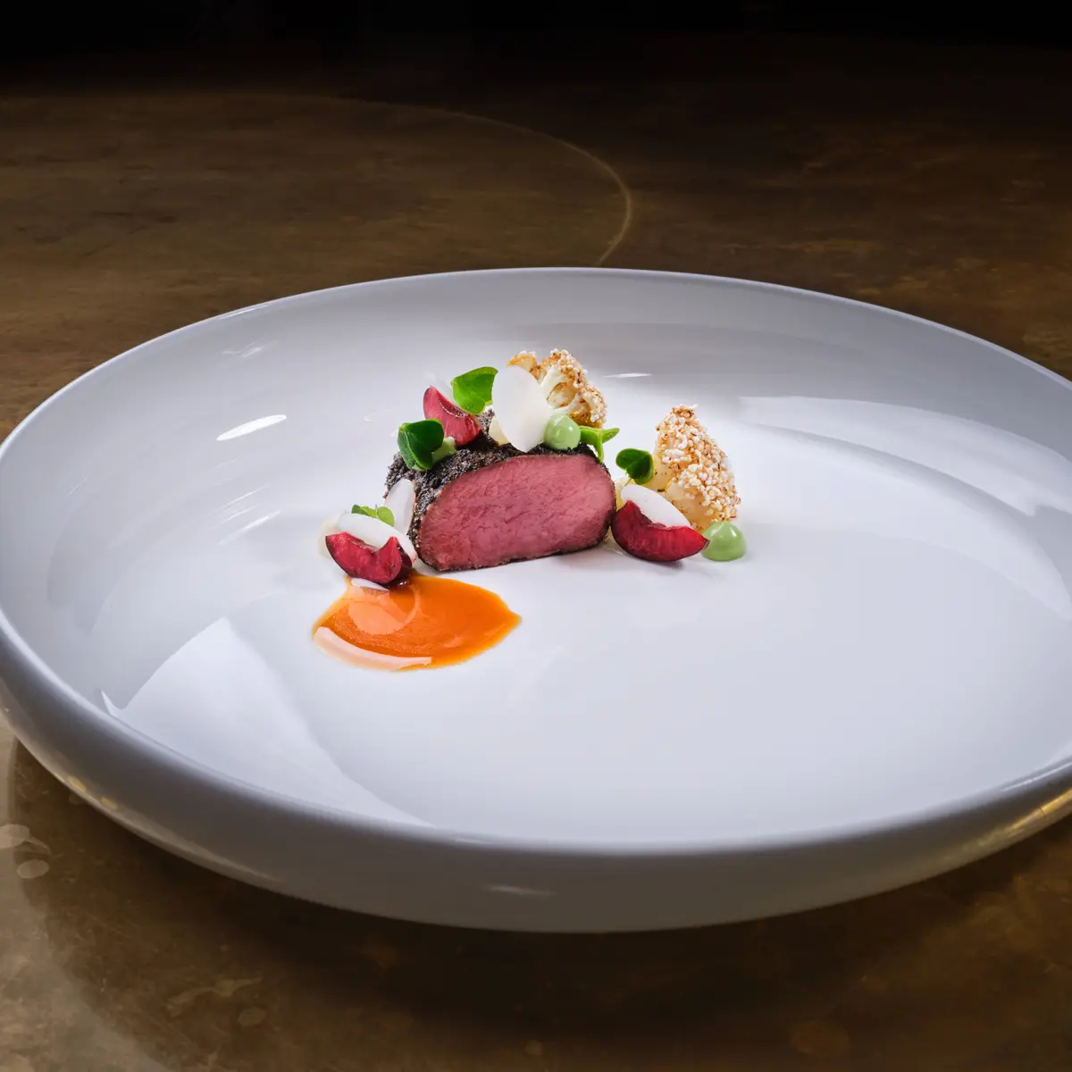 creation thumb for Venison - Cauliflower - Cherries - Sorrel