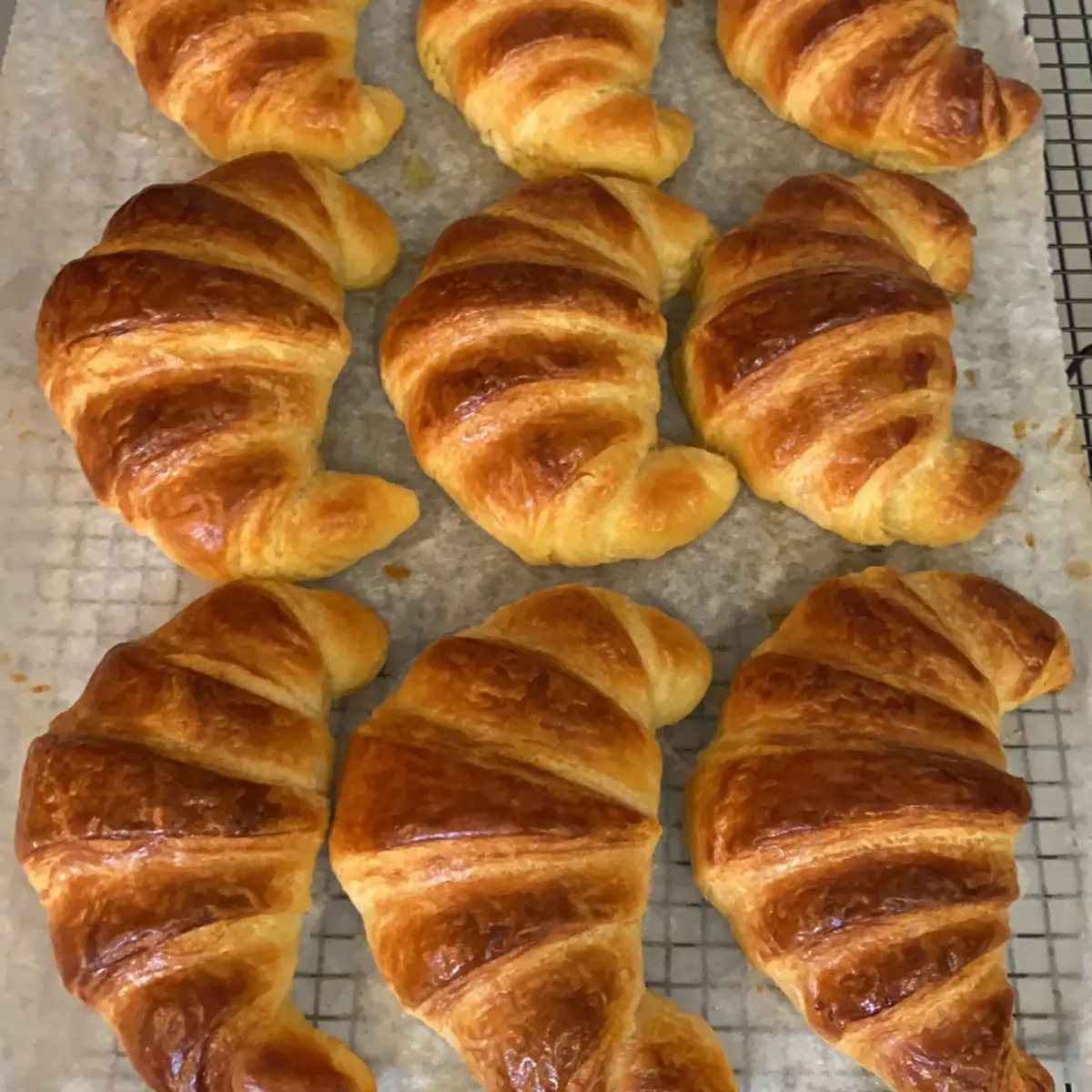 creation thumb for Homemade croissants