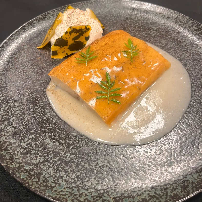 creation thumb for Cod Fish Marinated with Raki (Zero Waste)