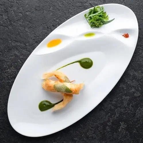 creation thumb for Crispy langoustine papillotes with fresh basil from Hermance
