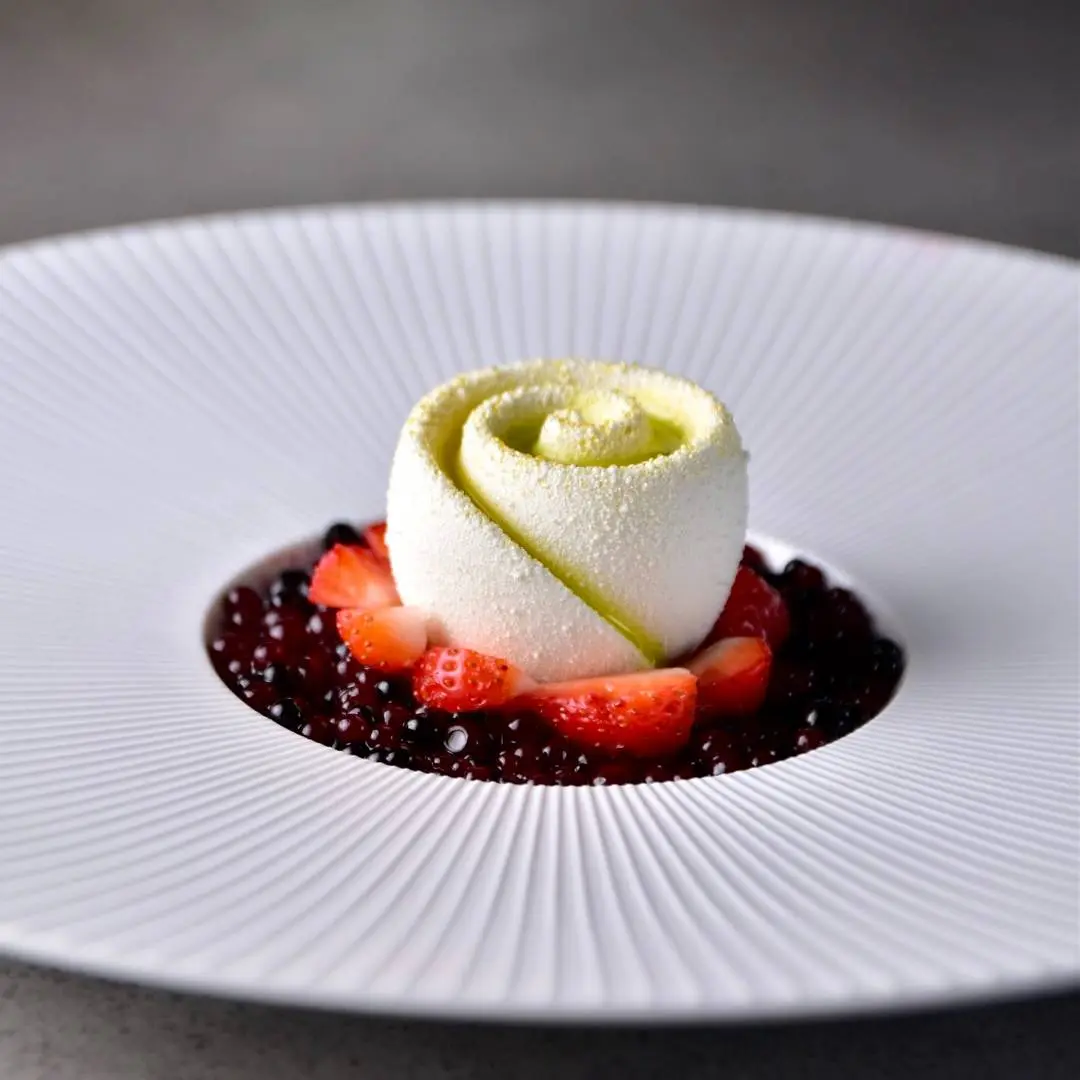 creation thumb for Waldfrucht-Kaviar-Dessert
