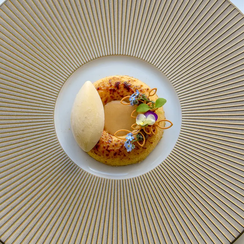 creation thumb for Popcorn-Crème-Brûlée mit Mais-Tuiles