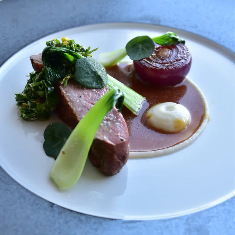 creation thumb for Fine dining duck dish