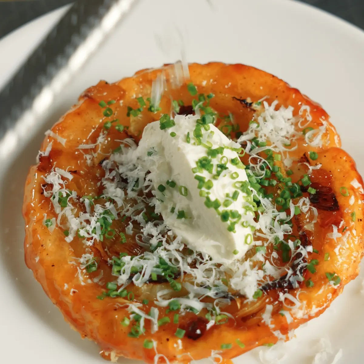 creation thumb for Fennel Tarte tatin