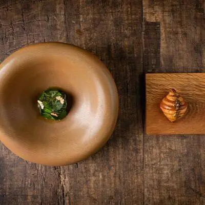 creation thumb for Duck Liver | Apricot | Spinach | Pecan