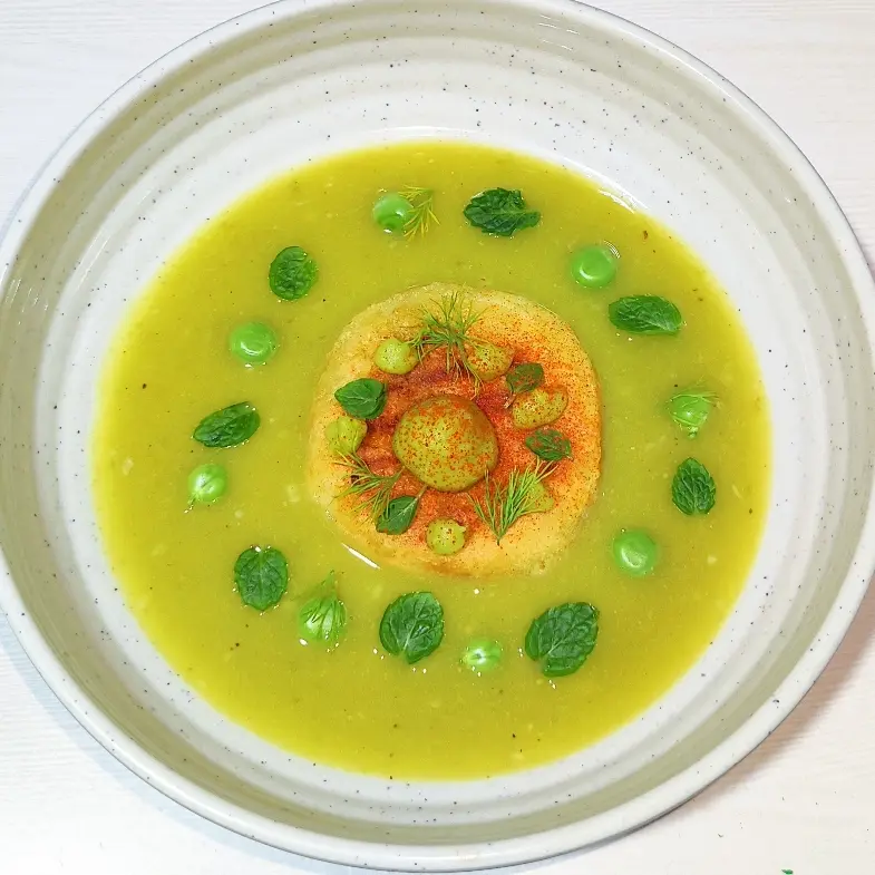 creation thumb for Green Peas Soup.