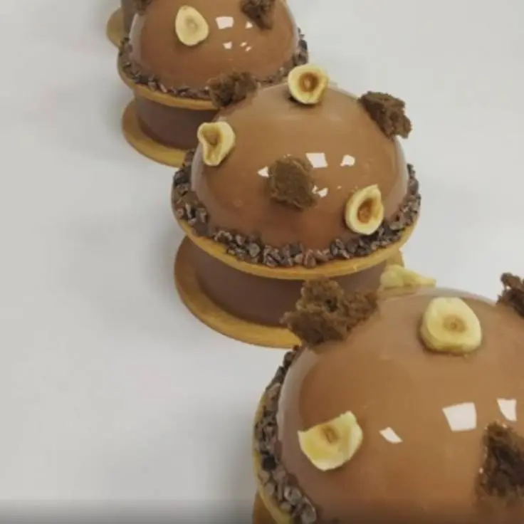 creation thumb for Gianduja mini Entremet 