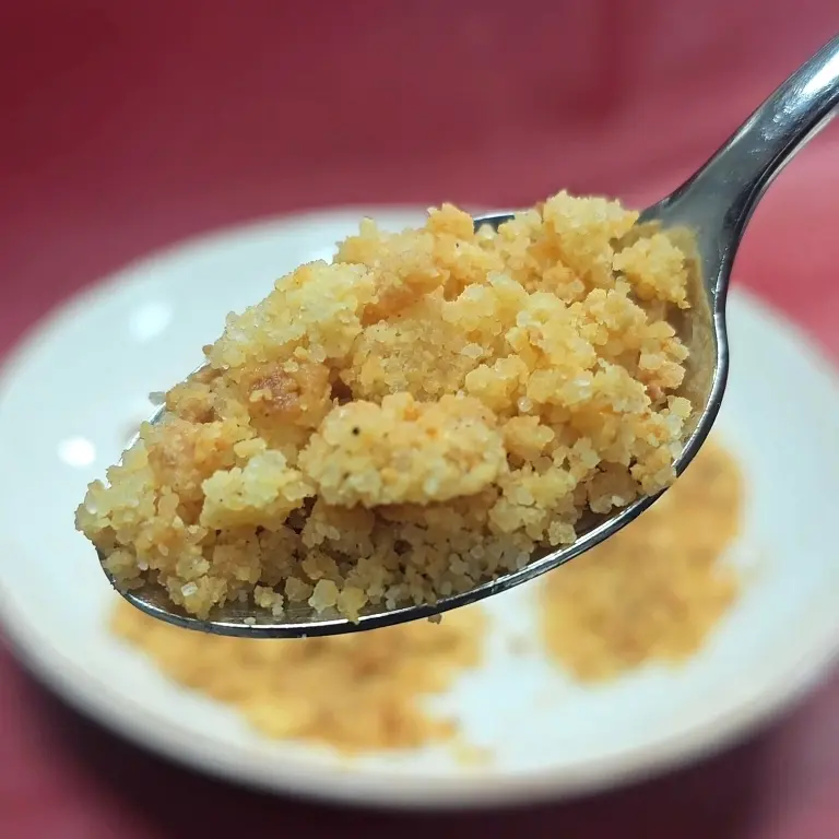 creation thumb for Crumble di Mandorle e Cannella