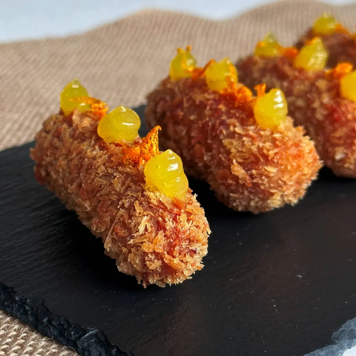 creation thumb for Croquetas de pato a la naranja🦆​🍊​✨​