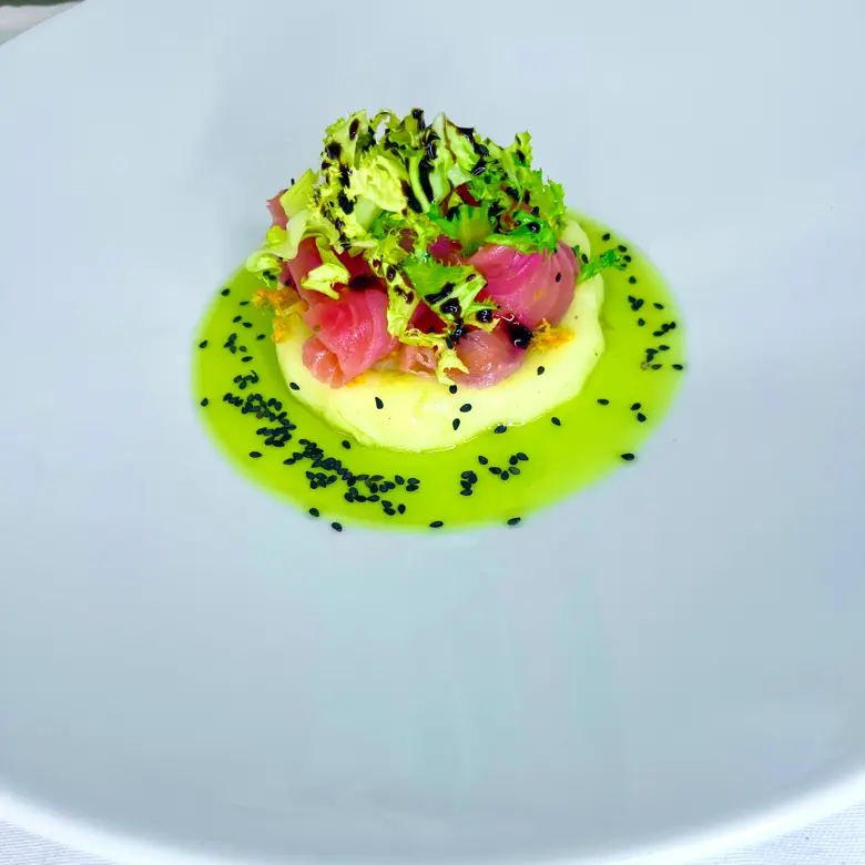 creation thumb for Lachs mit Aperol