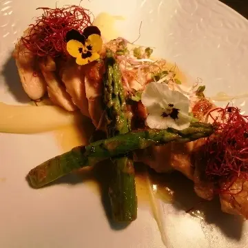 creation thumb for Chicken with potato puree and thyme sauce
