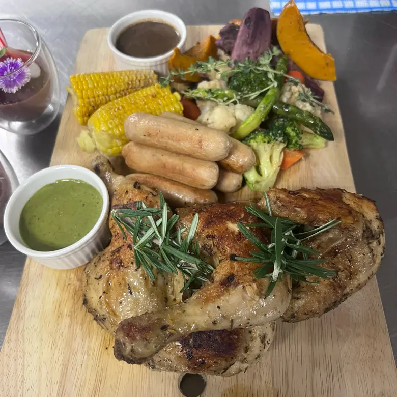 creation thumb for Roasted spring chicken