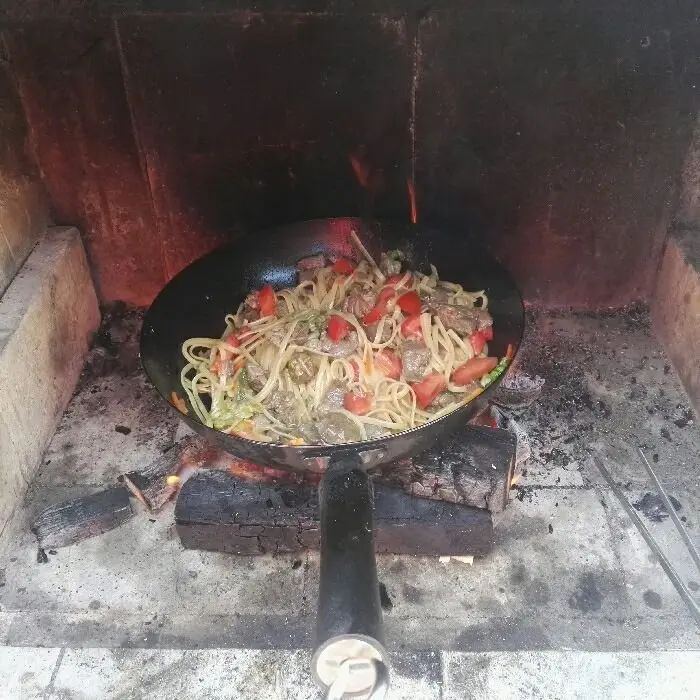 creation thumb for Cooking on fire