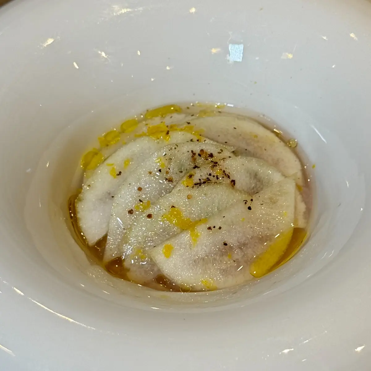 creation thumb for Hamachi | Salsa Verde | Pear