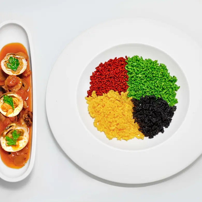 creation thumb for Rice. Puffed, fish soup
