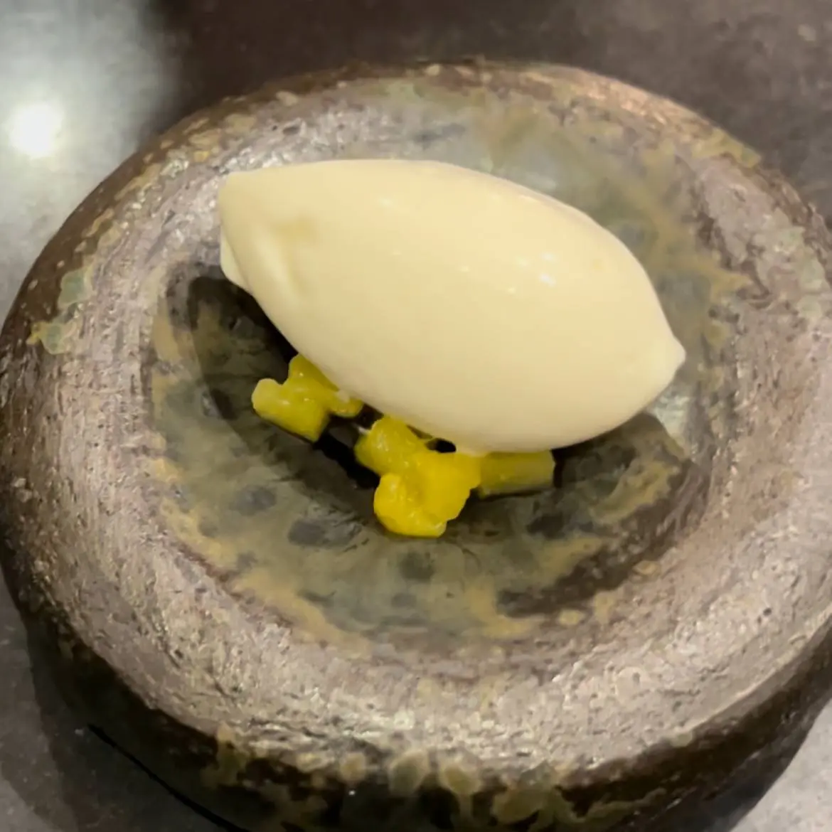 creation thumb for White Asparagus Ice Cream