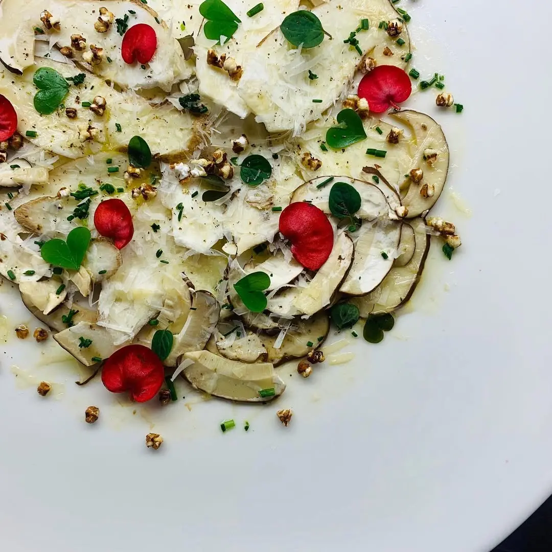 creation thumb for Wild Mushroom Carpaccio