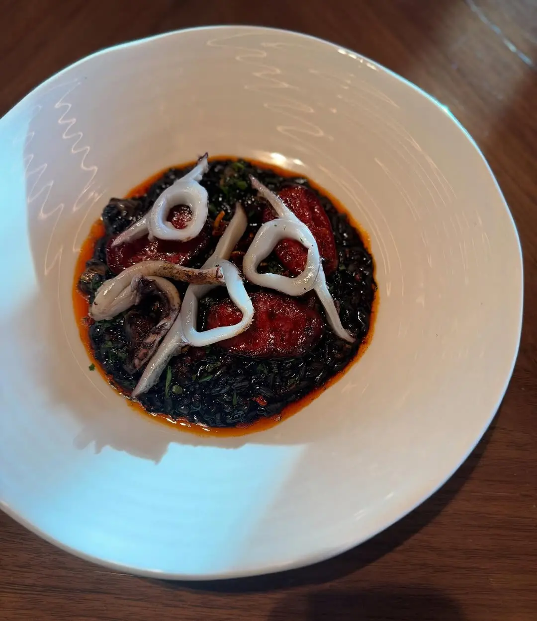 creation thumb for Squid Ink Risotto