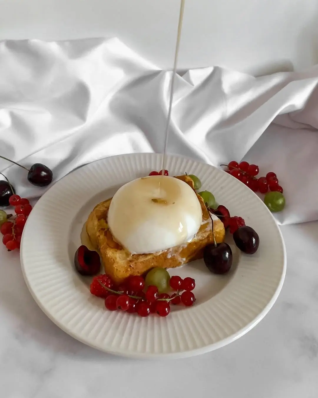 creation thumb for Burrata Brioche French Toast