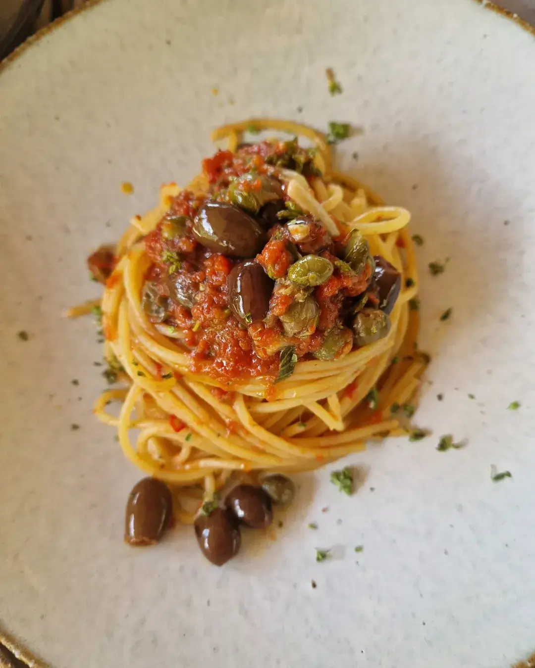 creation thumb for Spaghetti alla puttanesca