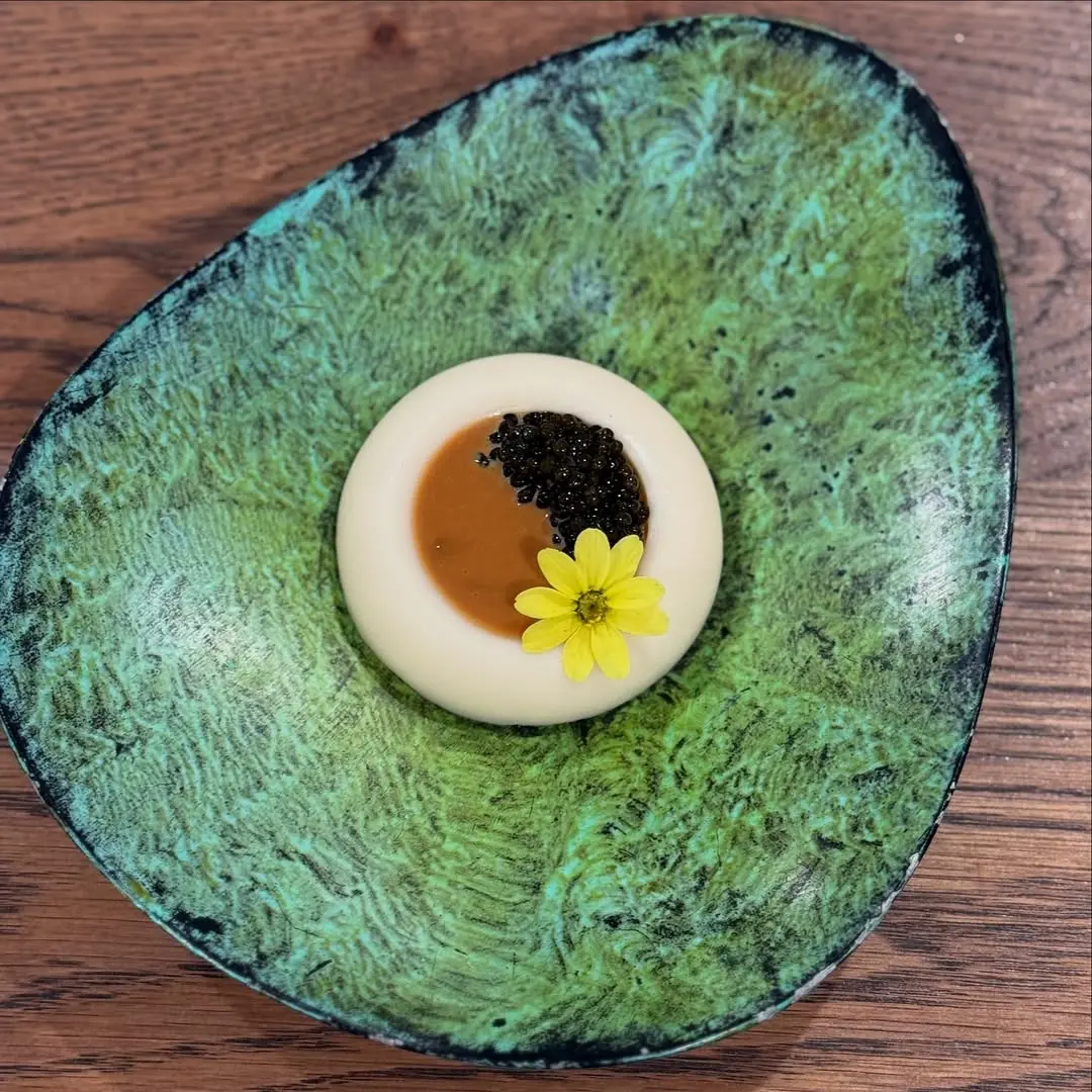 creation thumb for pannacotta de dulce de leche y caviar
