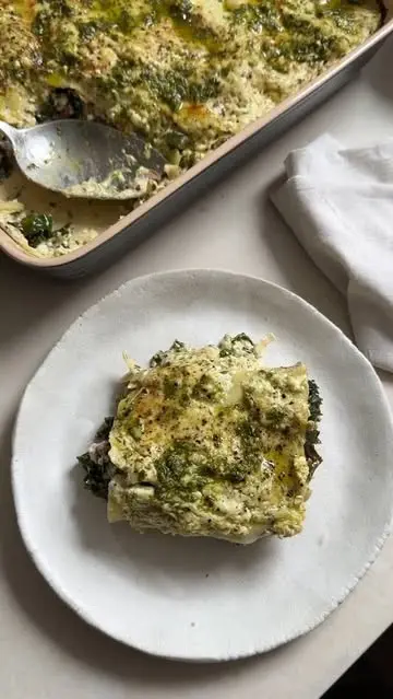 creation thumb for Super Greens Lasagne