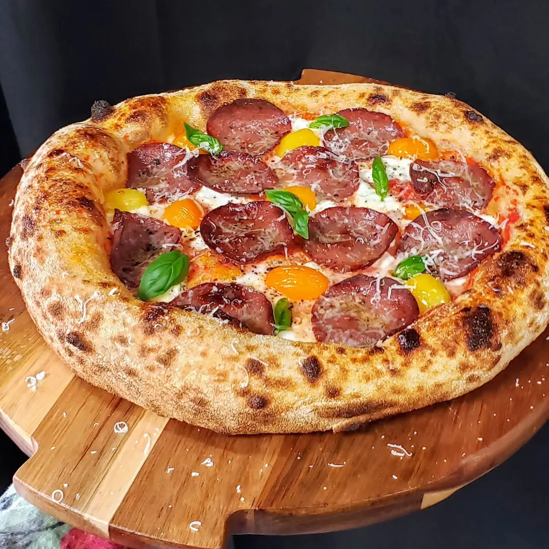 creation thumb for La Bufala Aromatica Pizza