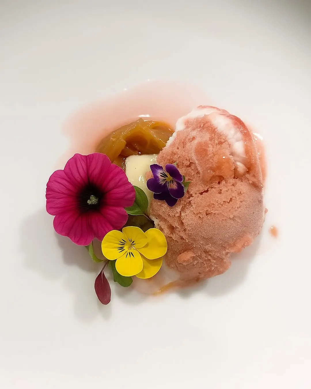 creation thumb for Foie Gras Rhubarb Dessert
