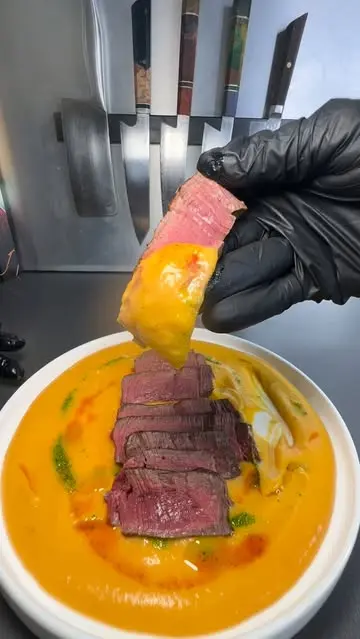 creation thumb for Velouté de Courge et Butternut, Filet de Boeuf
