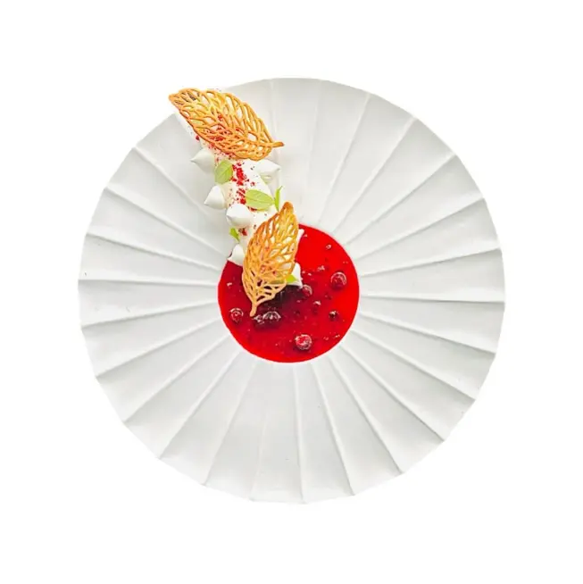creation thumb for Dessert di Meringa alle Ciliegie