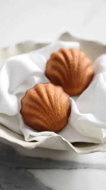 creation thumb for Browned Butter and Honey Madeleines