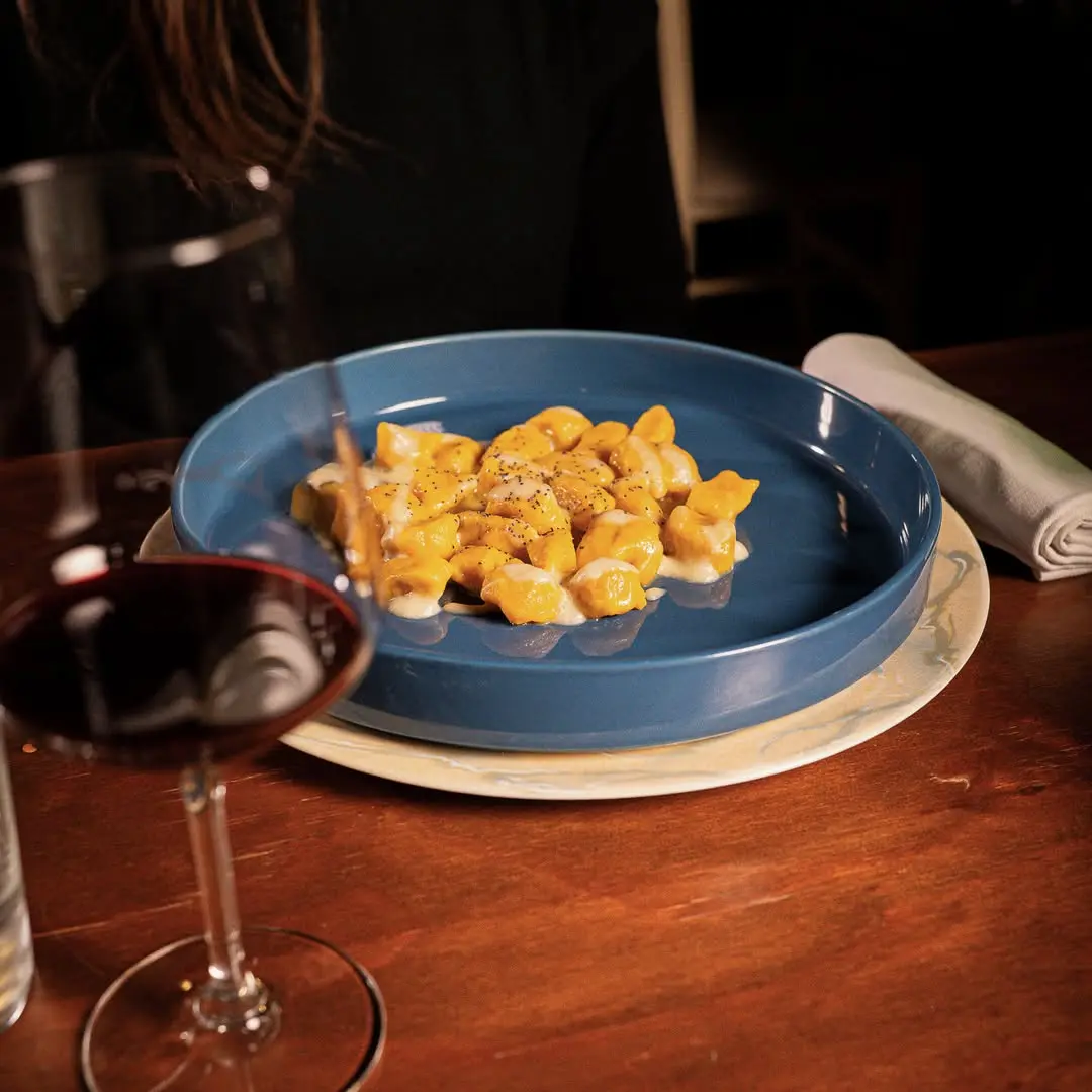 creation thumb for Gnocchi di Patate e Zucca con Fonduta di Formaggi e Gorgonzola
