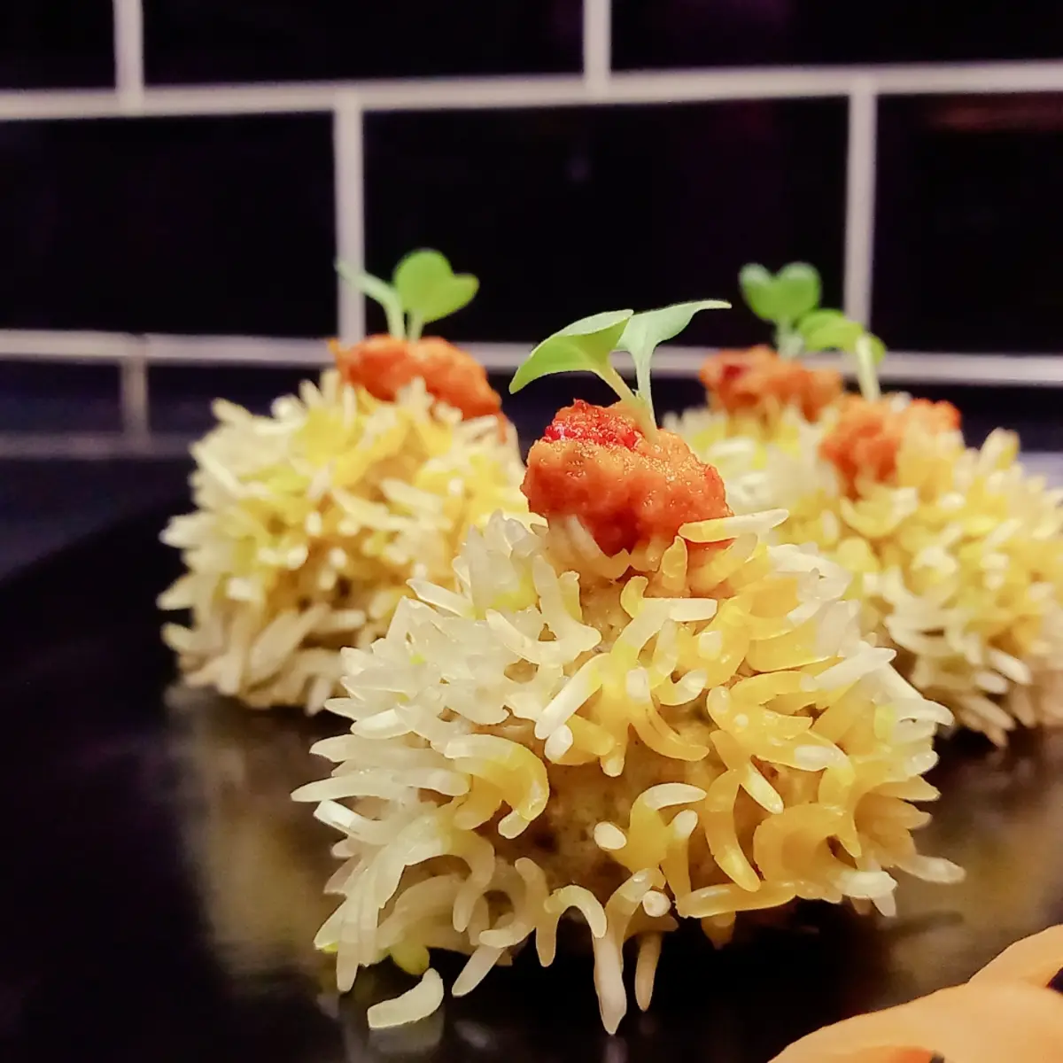 creation thumb for Momos di pollo e riso