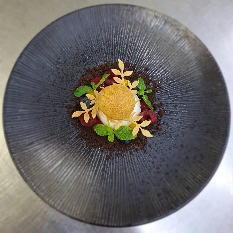 creation thumb for Coconut pannacotta