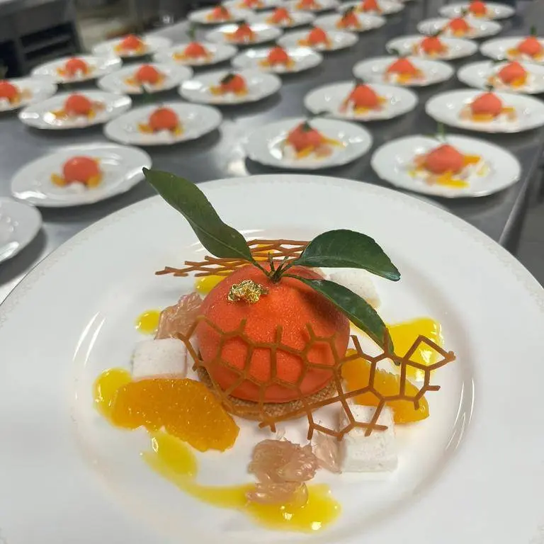 creation thumb for Orange & Honey Tuile