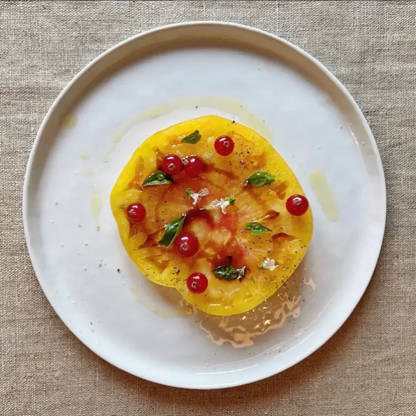 creation thumb for Fresh tomato summer starter