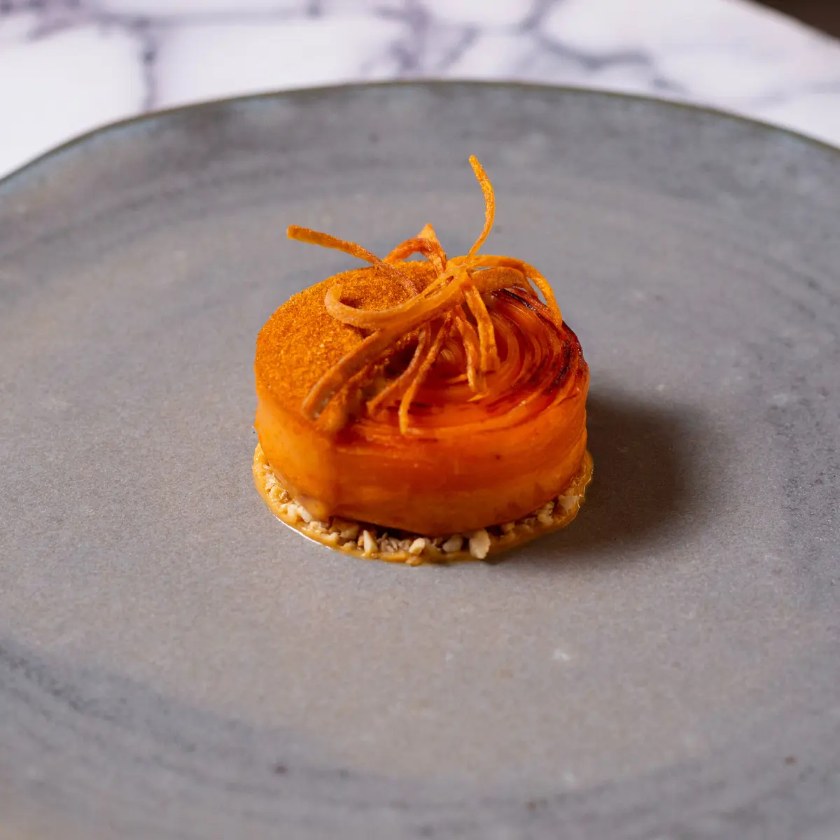 creation thumb for Carrot swirl with Peanut sauce