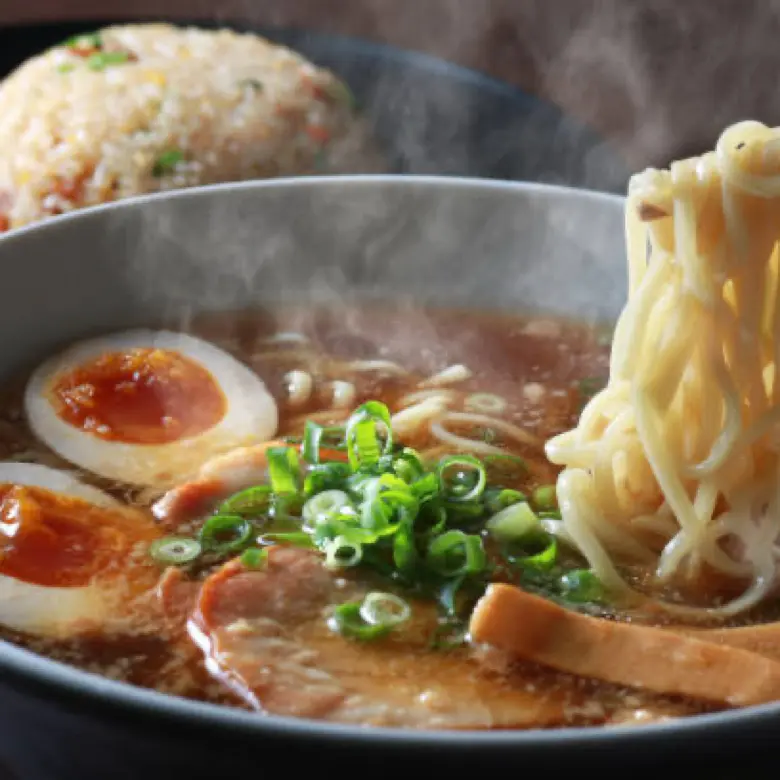 creation thumb for Ramen with Tomato Confit, Burnt Butter & Silken Egg