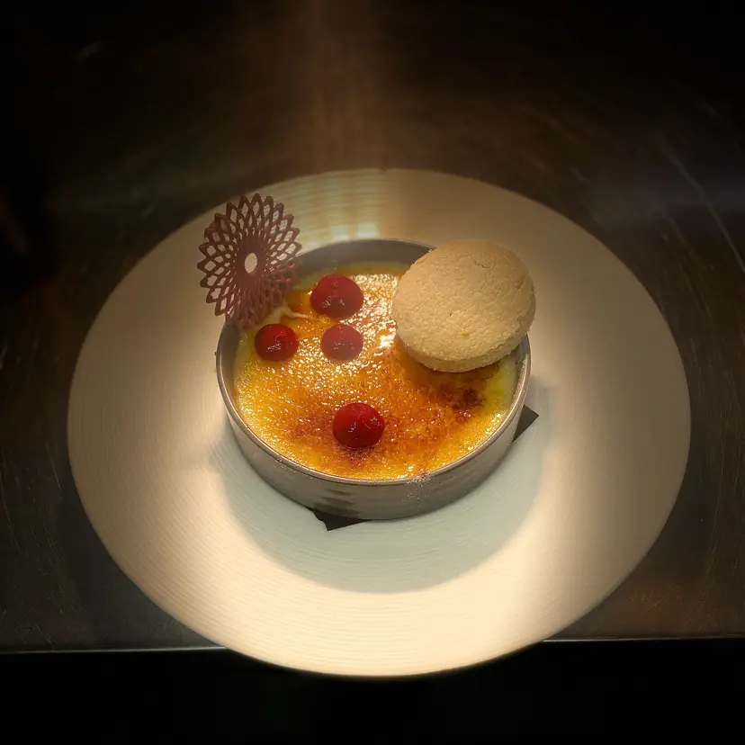 creation thumb for White chocolate Crème brûlée