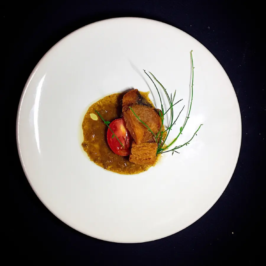 creation thumb for fried fish with coconut sauce