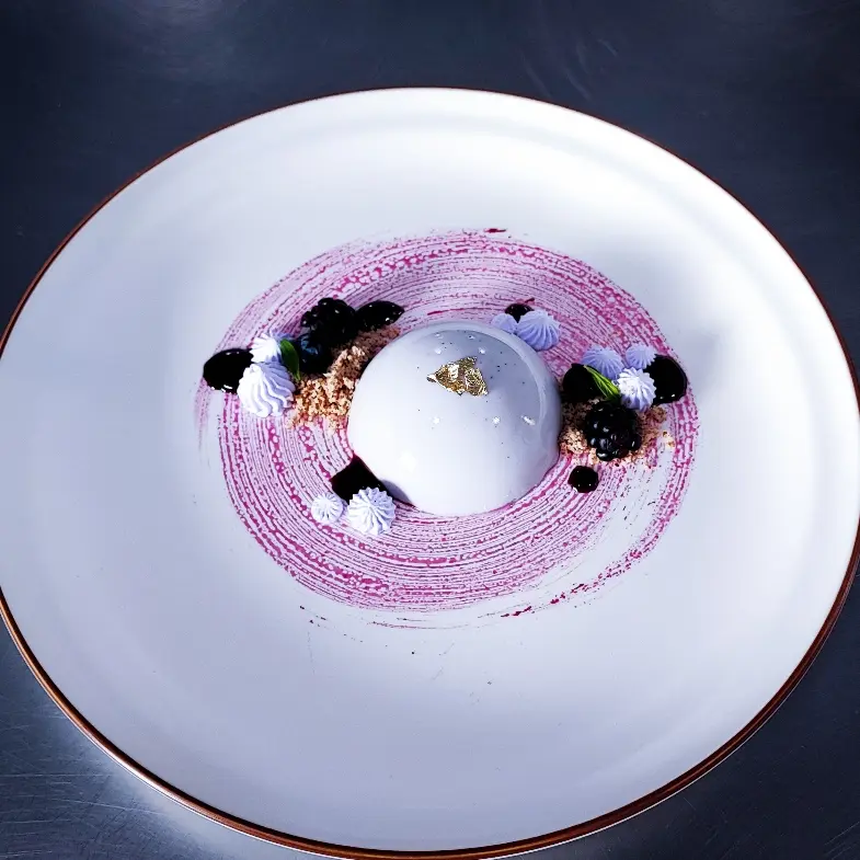 creation thumb for Pannacotta blueberry