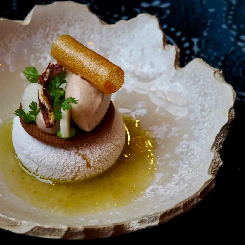 creation thumb for Pecanut | Pear | Chervil