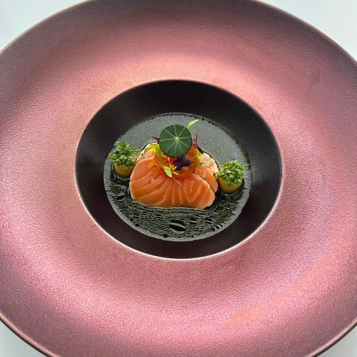 creation thumb for Fjord Salmon/Green Papaya/Peanut/Thai Flavors