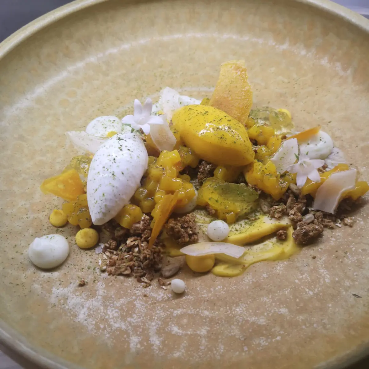 creation thumb for Granola di cocco, mango e rum