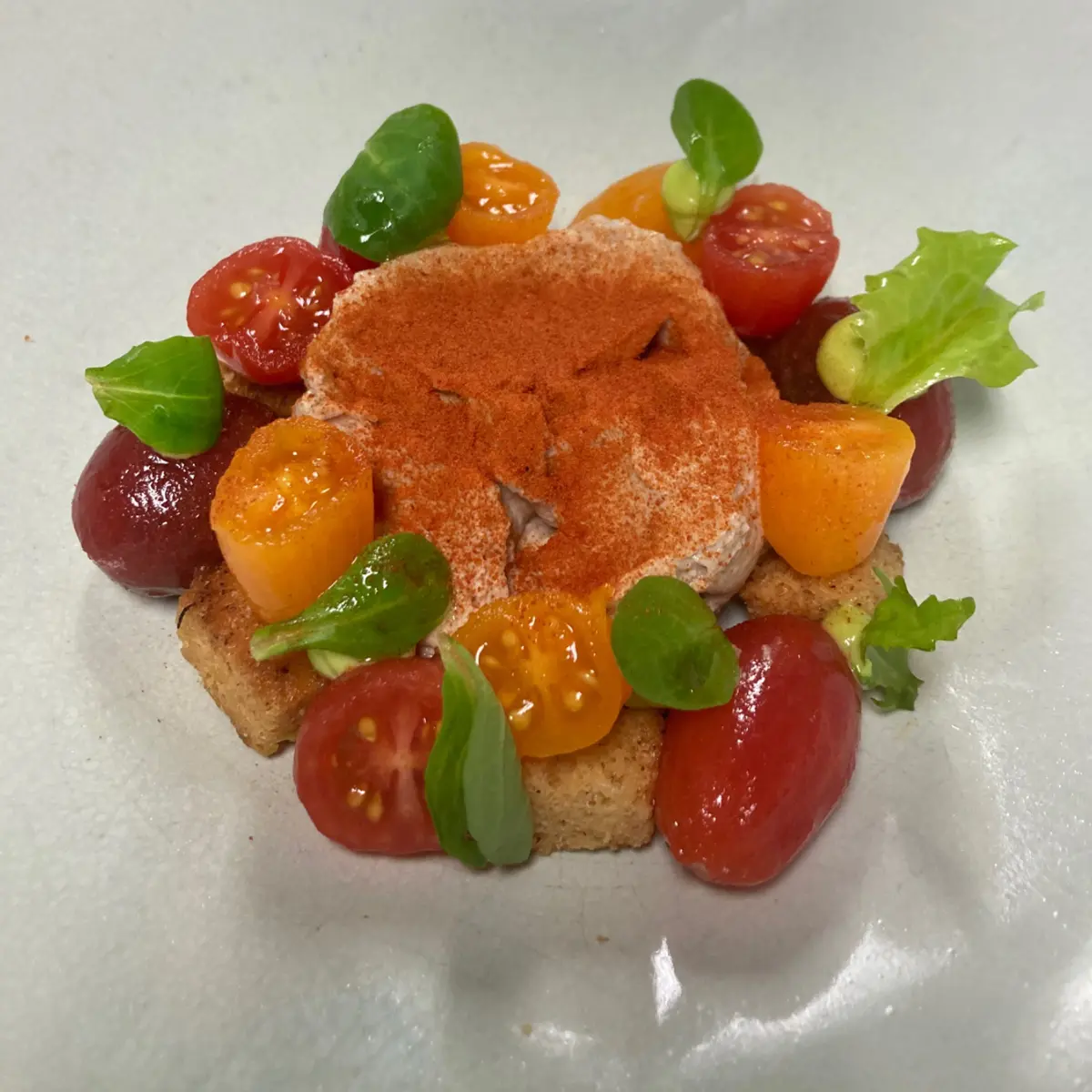 creation thumb for Pomodori ereditari semi-secchi, aceto balsamico invecchiato e luvia