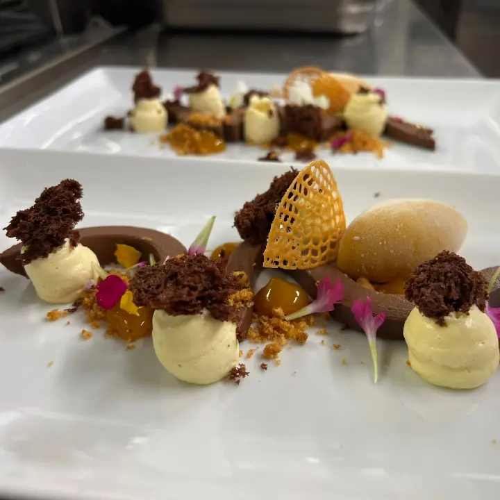 creation thumb for Dark chocolate, passion fruit and mango