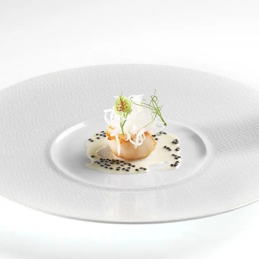 creation thumb for Cappasanta burro bianco caviale &daikon