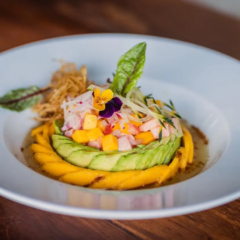 creation thumb for Ceviche de saumon et mangue