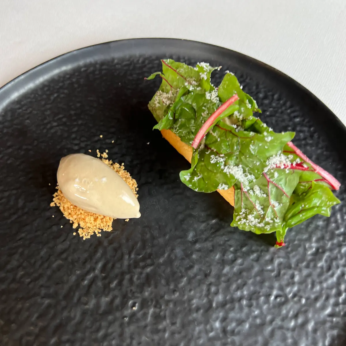creation thumb for Mousse aus schwarzem Knoblauch
