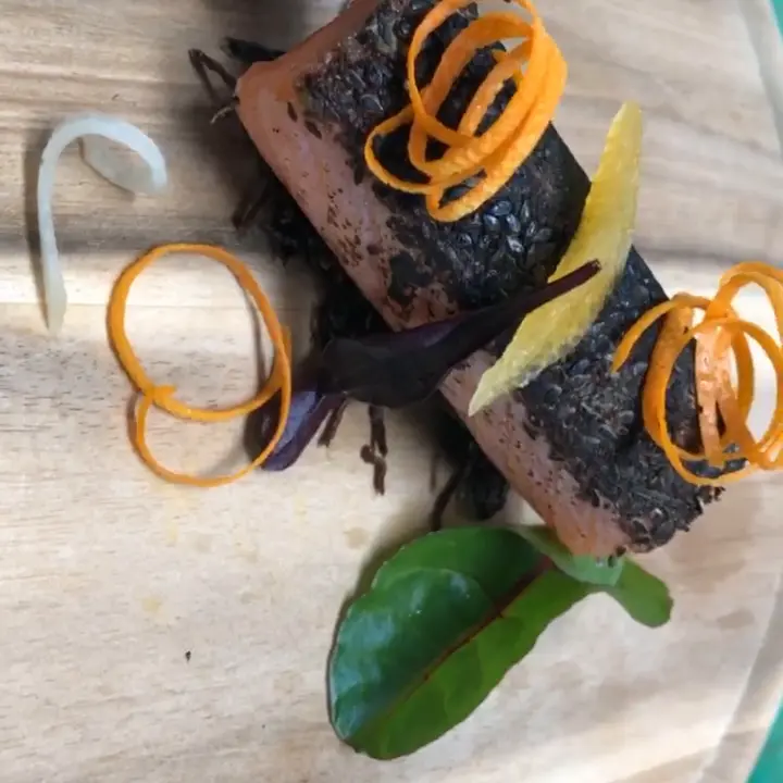 creation thumb for Flamed salmon